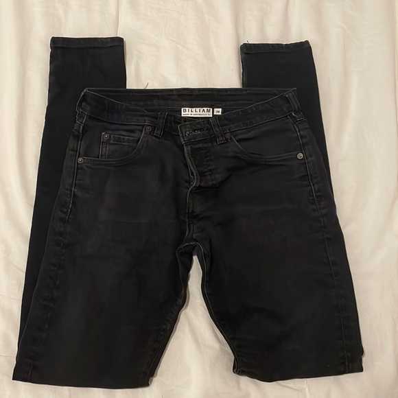 Mens Billiam Premium Selvedge Denim Handmade Jeans 28” Waist Super Skinny - Picture 1 of 4